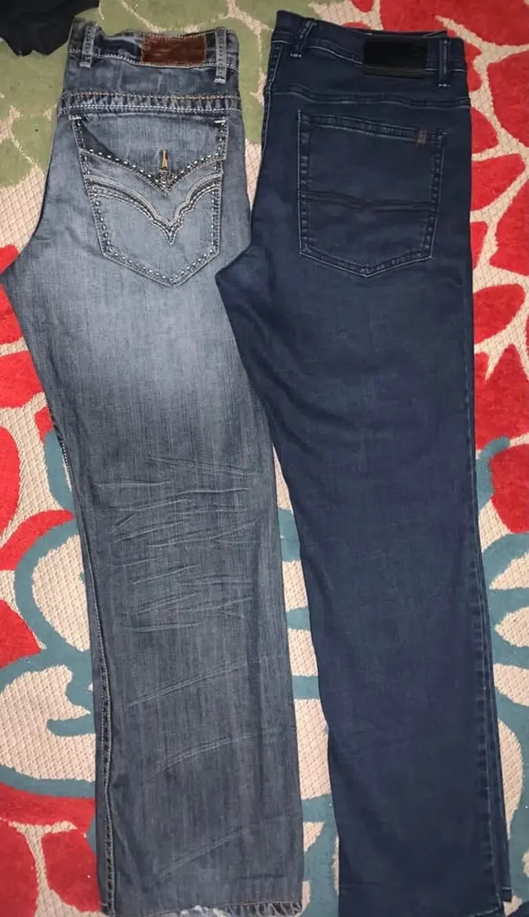 (2pc) Manchester Street & Jackson X Men's Jeans (Size 33 & 34)